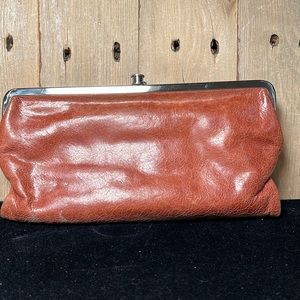 HOBO International leather clutch